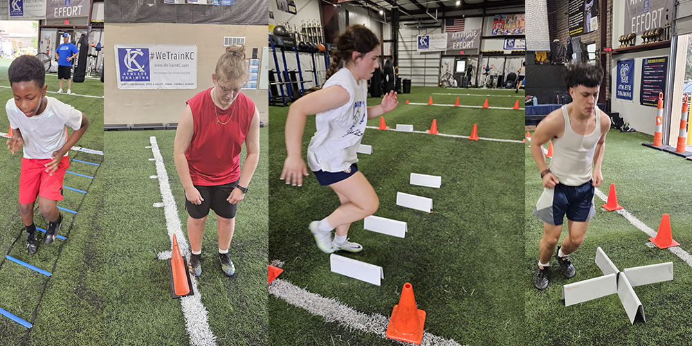 Kansas City Athlete Training Athletic Sports Performance for male and female athletes both youth and high school with group speed and agility classes and private training for all sports along with football specific camps and classes in Kansas City Missouri