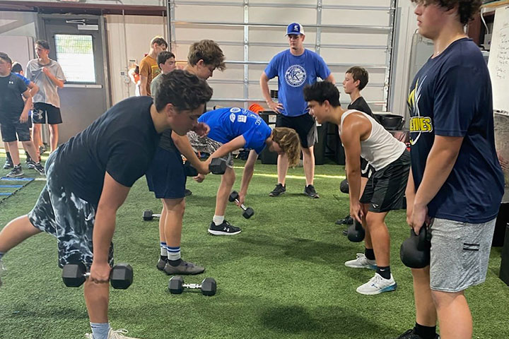 Baseball and Softball Sports Performance Training by Kansas City Athlete Training for both youth and high school athletes with group classes and private training along with camps and speed and agility classes for all sports and athletics in Kansas City Missouri