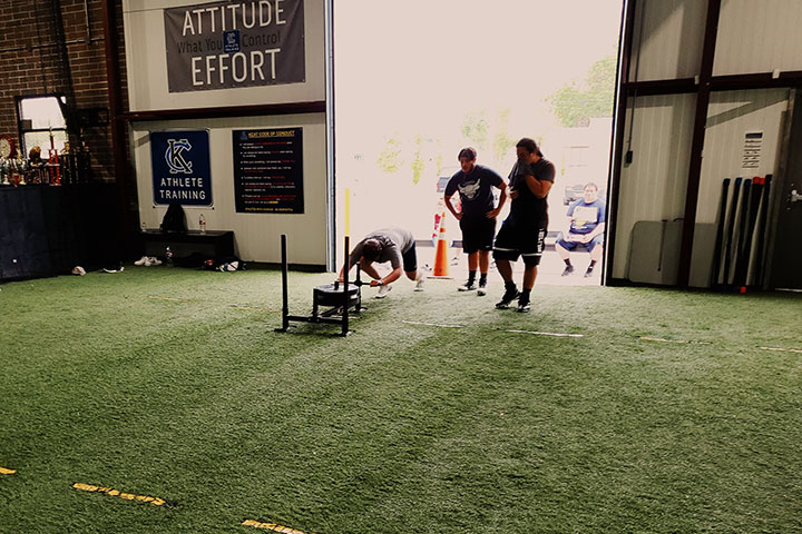 Elite Sports Performance Training by Kansas City Athlete Training for both youth and high school athletes with group classes and private training along with camps and speed and agility classes for all sports and athletics in Kansas City Missouri