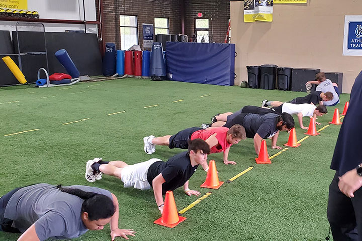 Elite Sports Performance Training by Kansas City Athlete Training for both youth and high school athletes with group classes and private training along with camps and speed and agility classes for all sports and athletics in Kansas City Missouri