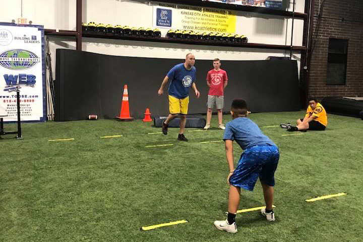 Middle And Outside Linebacker Football Training Kansas City Athlete Training In Kansas City Missouri