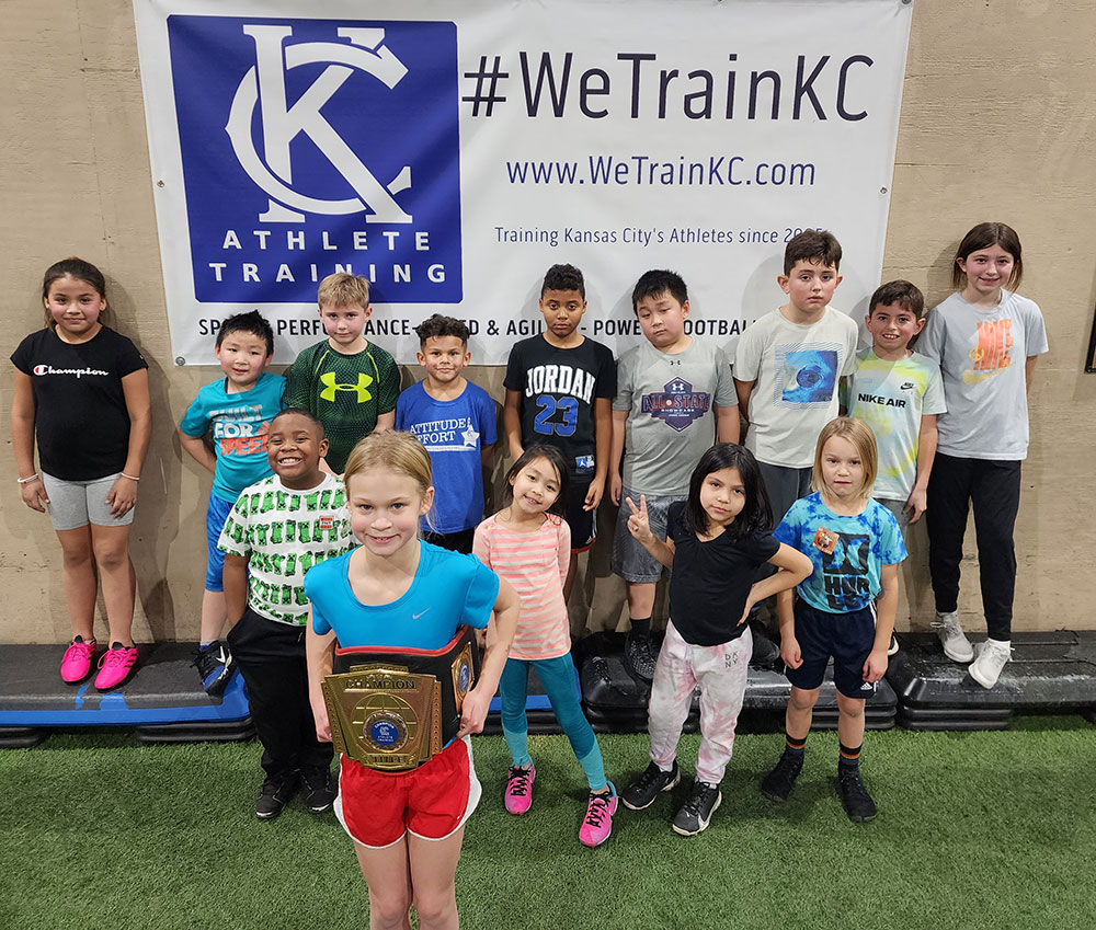 Speed and Agility 1.0 at Kansas City Athlete Training for both youth and high school athletes with group classes and private training along with football specific camps and speed and agility classes for all sports and athletics in Kansas City Missouri