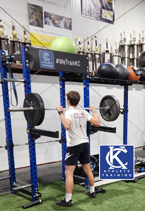 Kansas City Athlete Training Weightlifting Group Classes for all sports including Football, Baseball and Softball Strength and Conditioning Group Classes at the WeTrainKC Indoor Facility in Kansas City Missouri